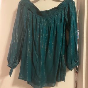 Lilly Pulitzer Maryellen Top Brand New Valencia Teal
